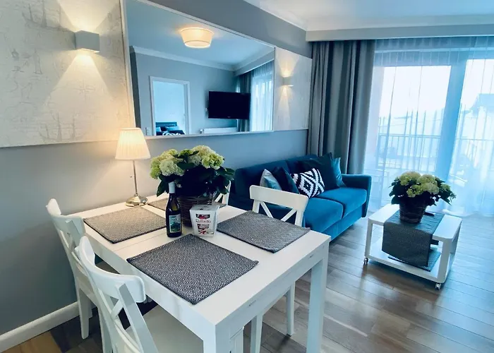 Seahome Horyzont Z Parkingiem דירה *