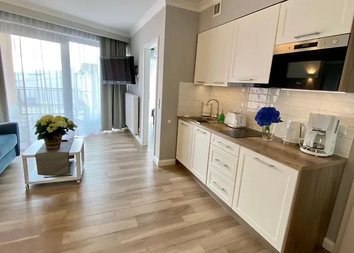 Seahome Horyzont Z Parkingiem דירה מידזיזדרויה