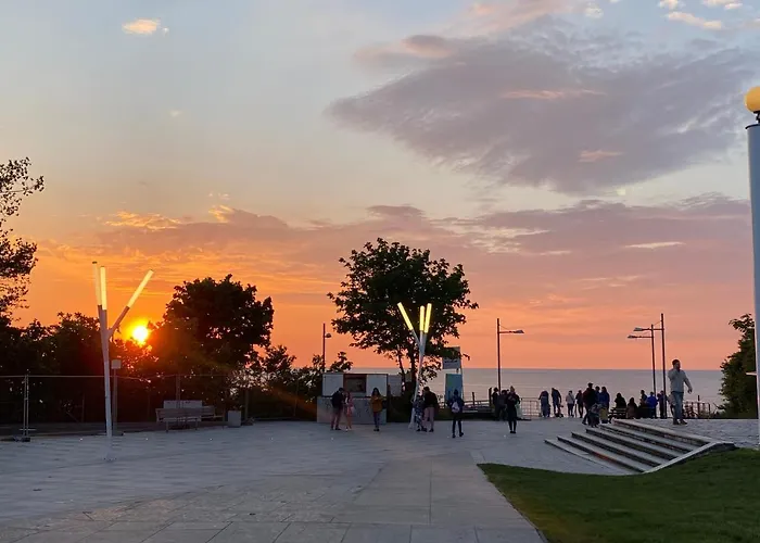 Seahome Horyzont Z Parkingiem Lägenhet